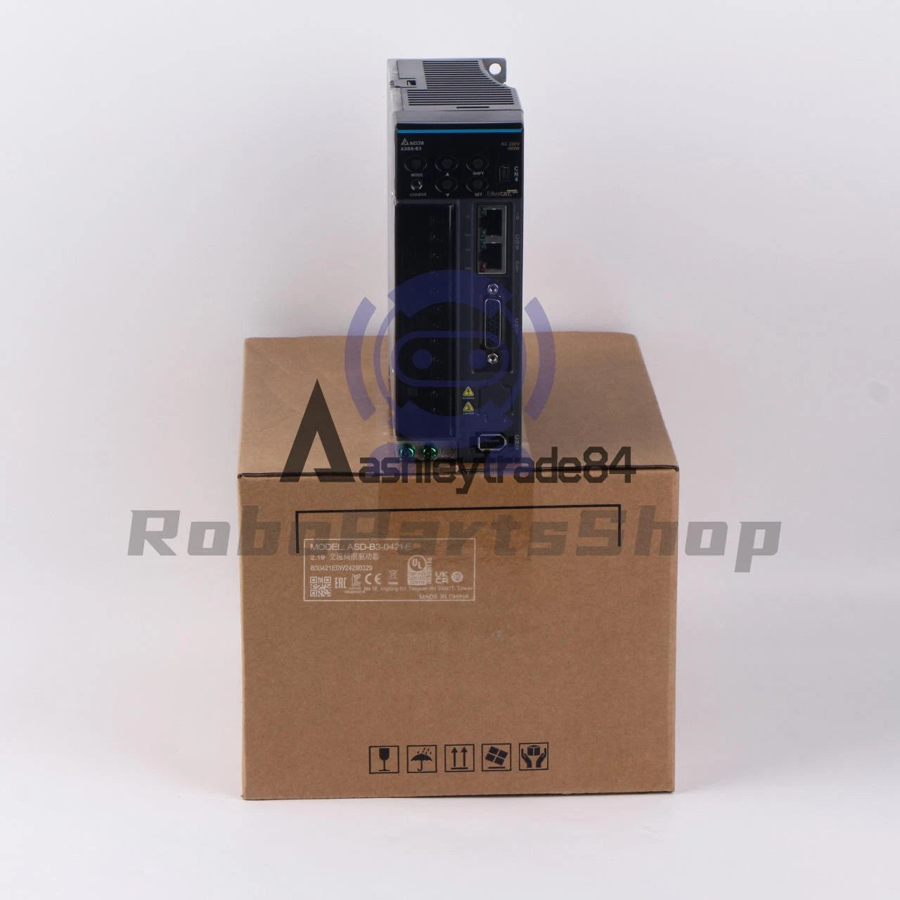 ASD-B3-0421-E+ECM-B3M-C20604RS1 EtherCAT 400w 3000rpm DELTA B3 AC servo kit