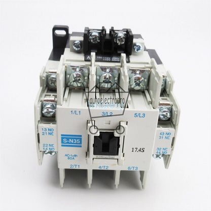 1Pc Mitsubishi S-N35 110Vac Magnetic Contactor SN35 One year warranty
