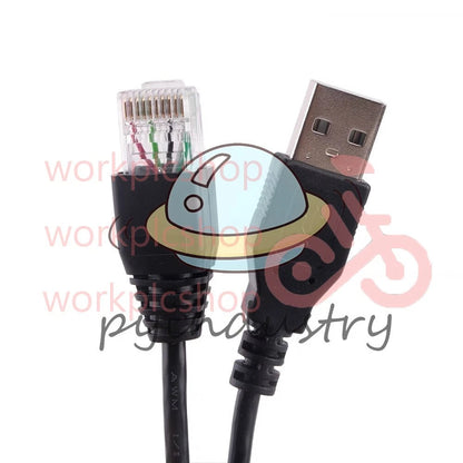 APC ap9827 940-0127b Simple Signaling Back-UPS Battery USB Cable RJ50 RJ45 10pin