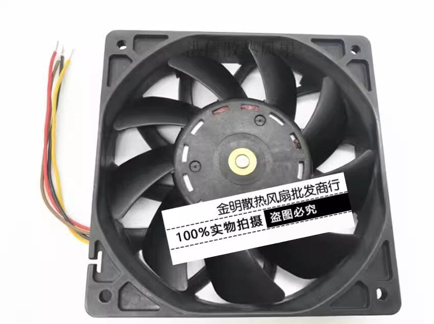 Sanyo 9GV1248P1G01 DC48V 0.42A 12CM 4-Wire PWM Speed Control Violent Cooling Fan