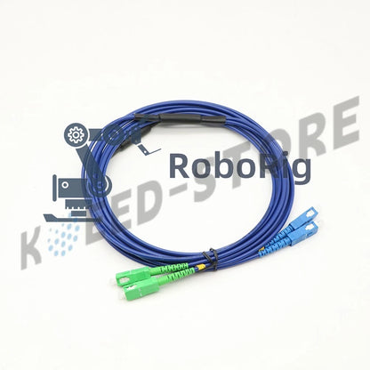 Armored Cable SC/UPC-SC/APC Single-Mode 9/125 Duplex Fiber Optic Patch Cord 5M