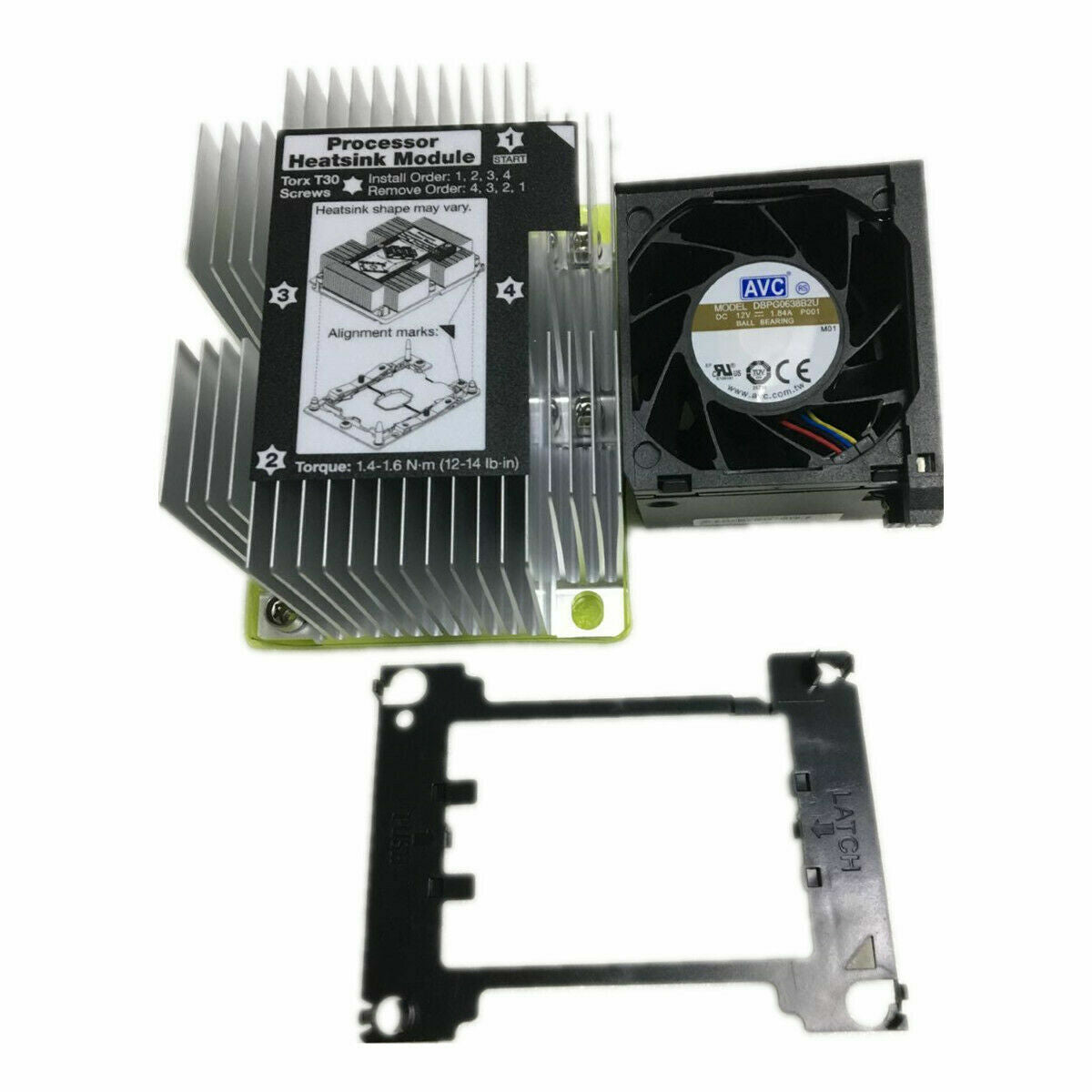 new Lenovo SR650 Heatsink 01KP655 + Fan 01KP692