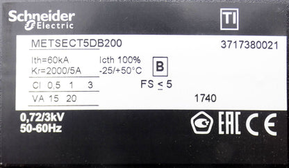 Schneider Electric METSECT5DB200 Stromwandler - unused/OVP - SCHNEIDER ELECTRIC