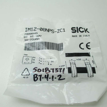 SICK IM12-08NPS-ZC1 Proximity Switch Sensor - SICK