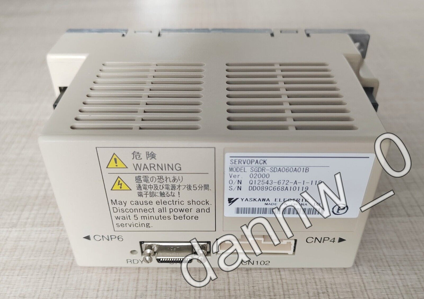 YASKAWA SGDR-SDA060A01B Servo Motor Drive - YASKAWA
