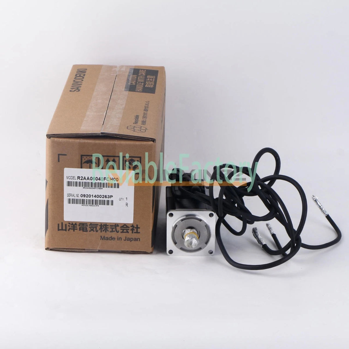 1PCS SANYO DENKI SERVO MOTOR R2AA06040FCH00