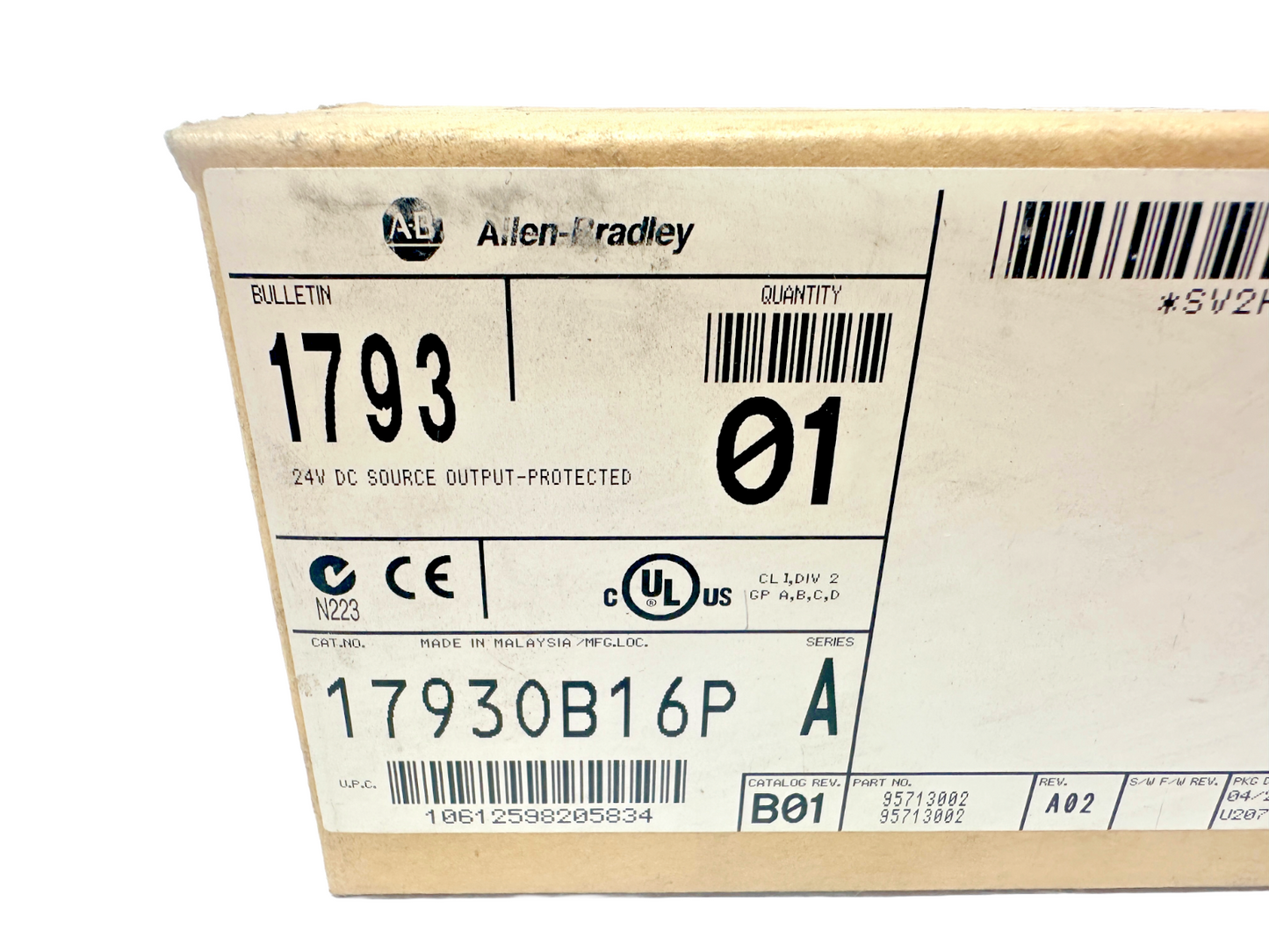 new Allen Bradley 1793-OB16P Flex Integra Digital Output Module - ALLEN BRADLEY