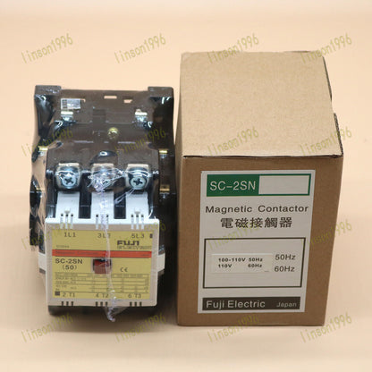 ONE FUJI AC Contactor SC-2SN 110V 1Yr Box - FUJI