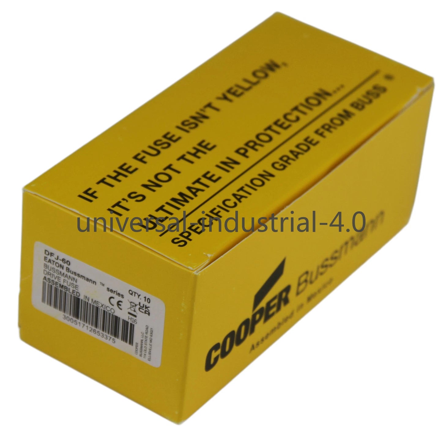 10pcs Current limiting Drive Fuse for Bussmann DFJ-60 DFJ-60A 600Vac 450Vdc 60A