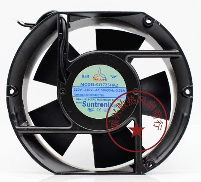 SANJUN SJ1725HA2 17251 AC220V-240V 0.28A 17CM Cooling Fan