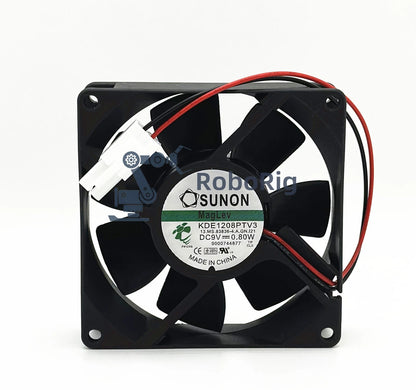 SUNON KDE1208PTV3 9V/12V 0.06A 0.8W 8025 8CM 2-PIN Magnetic levitation fan