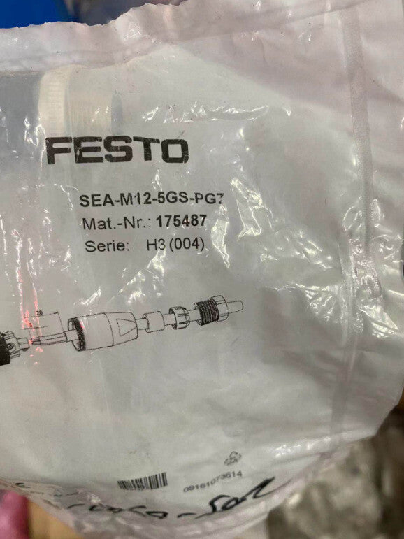 1PC Festo SEA-M12-5GS-PG7 175487 Connector