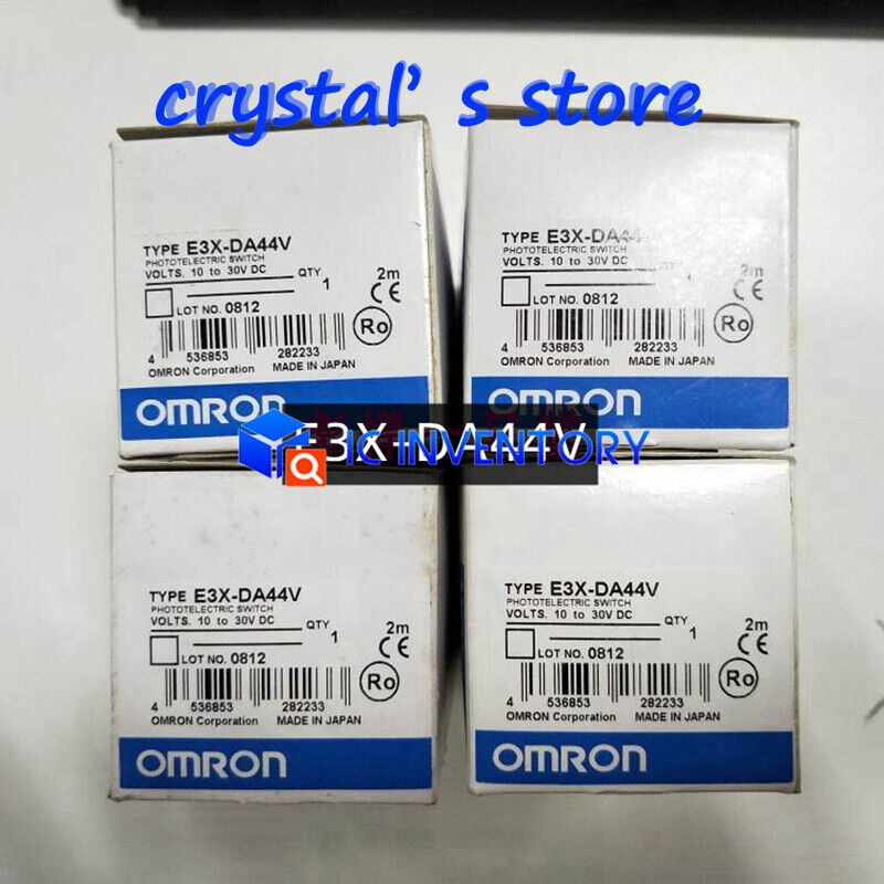 new 1PCS Omron E3X-DA44V Photoelectric Switch Fast Ship - OMRON