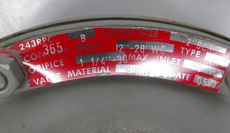 SENSUS 243RPC-B AIR PRESSURE REGULATOR - SENSUS