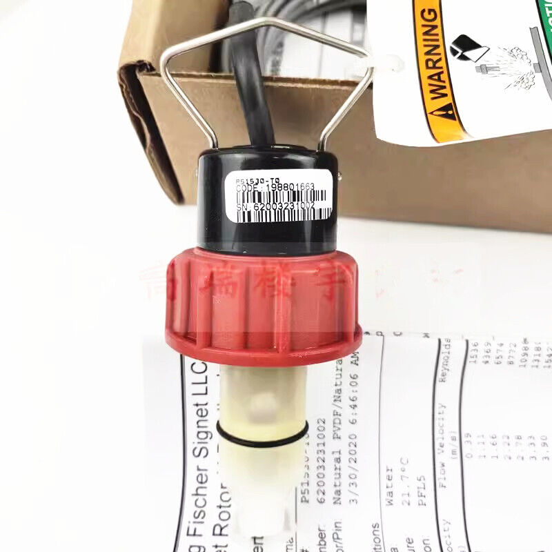 new 1pcs +GF+ Signet Plug-in Flow Sensor Probe Wheel Flowmeter P51530-T0 - SIGNET