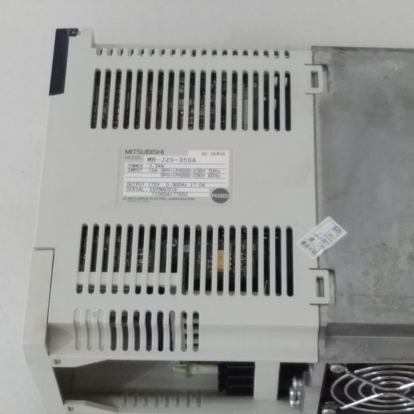 Mitsubishi Servo Drive MR-J2S-350A Refurbished Within 24 Hours - MITSUBISHI
