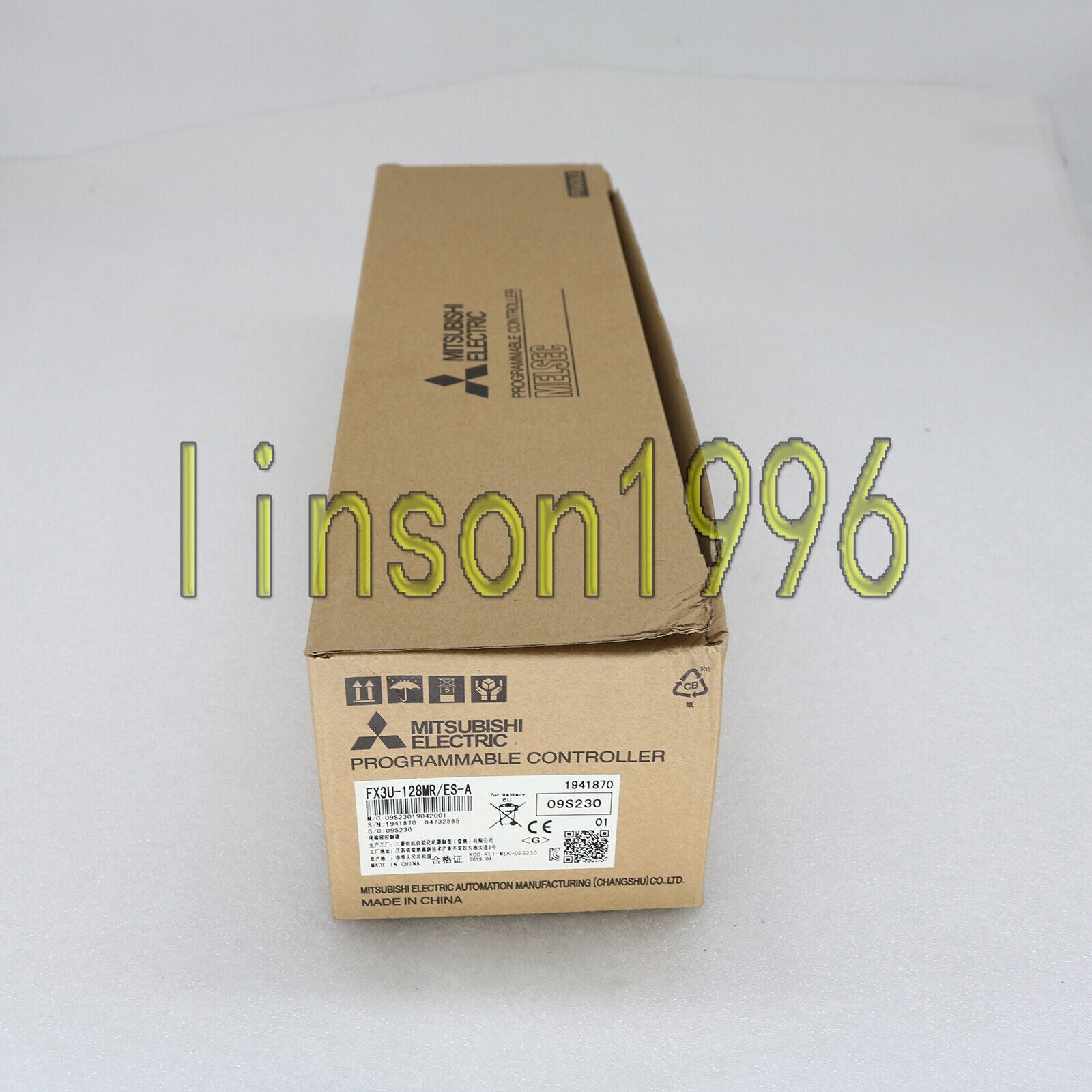 Mitsubishi FX3U-128MR/ES-A PLC Controller - MITSUBISHI