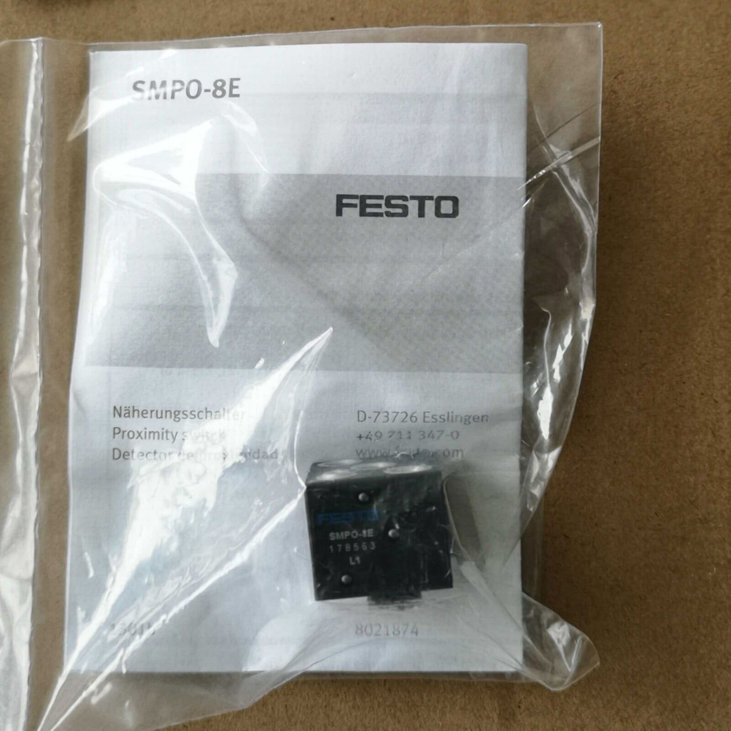 1PC FESTO Pneumatic Travel Switch SMPO-8E - FESTO