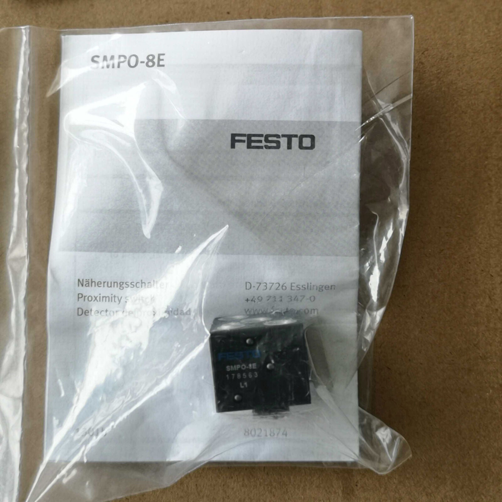 1PC FESTO Pneumatic Travel Switch SMPO-8E - FESTO