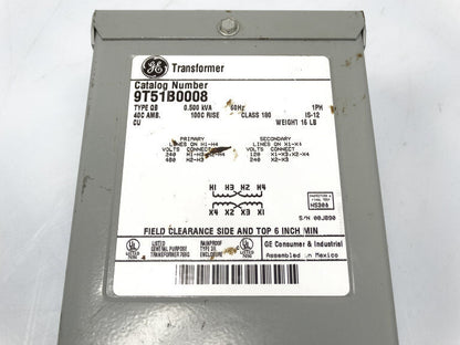General Electric 9T-51B-0008 Transformer with 51 kVA 60 Hz Capacity - GENERAL ELECTRIC