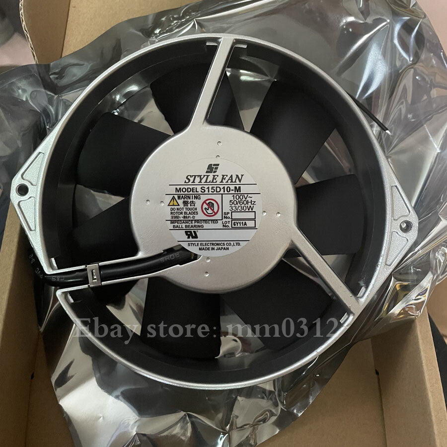 1pcs  STYLE S15D10-M 100V 33W 15038 all metal fan