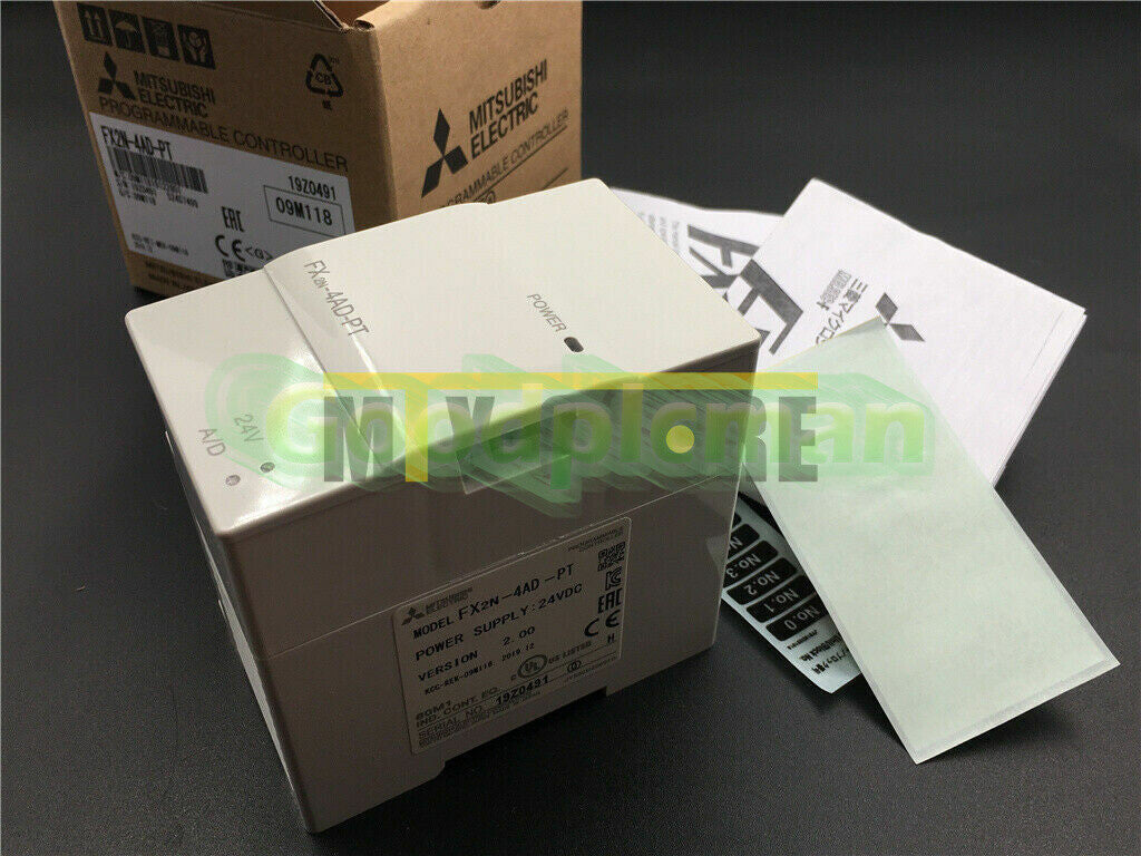 Mitsubishi with box PLC FX2N-4AD-PT IN BOX 1Pcs/