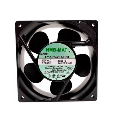 NBM-MAT 4715PS-20T-B30 14/13W 200V Cooling Fan - NBM-MAT