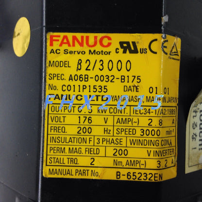 used FANUC A06B-0032-B175 -- - FANUC