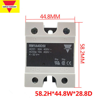 new CARLO Solid State Relay RM1A40D50 RM1A48D50 RM1A48D25 RM1A40D25E