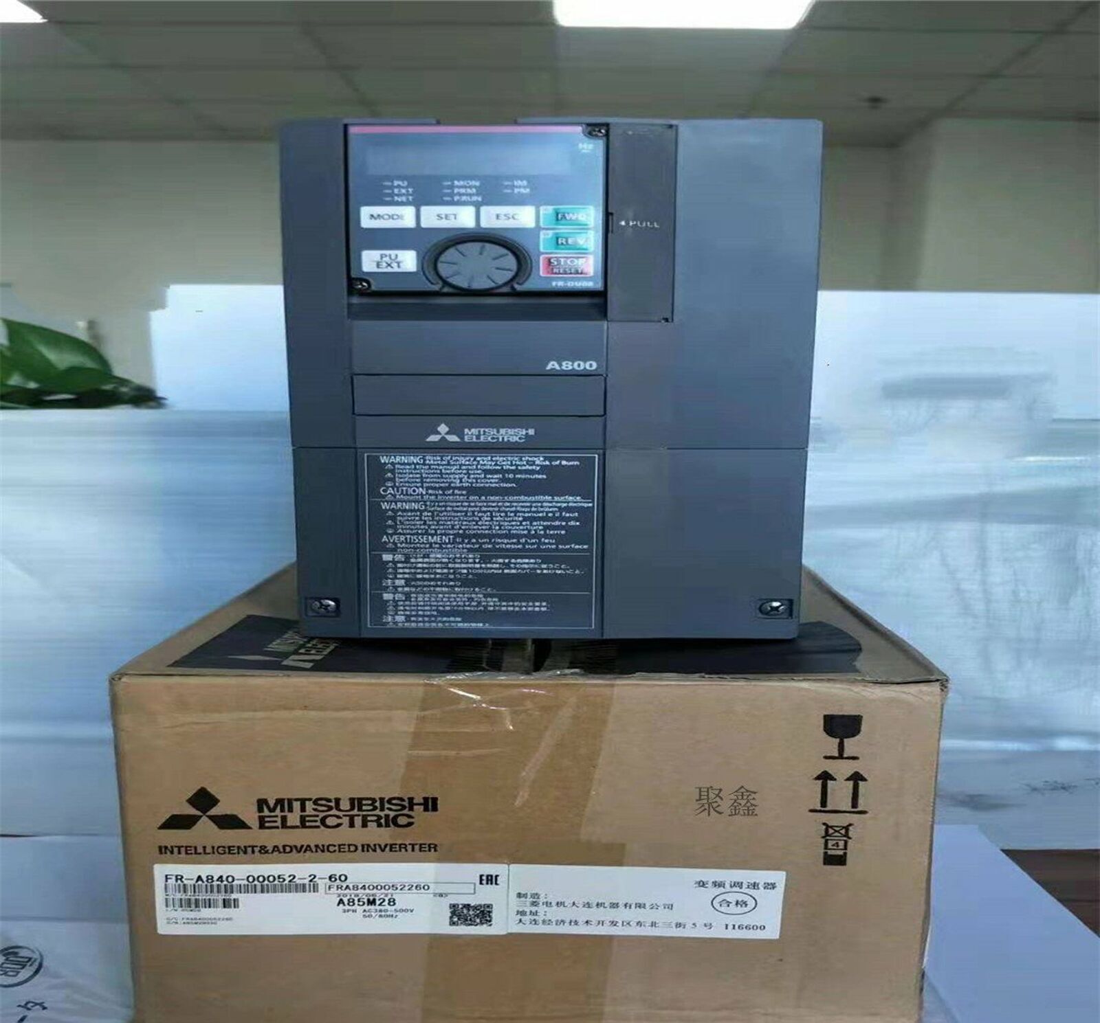 1PC Mitsubishi Frequency converter FR-A840-00052-2-60 1.5KW - MITSUBISHI