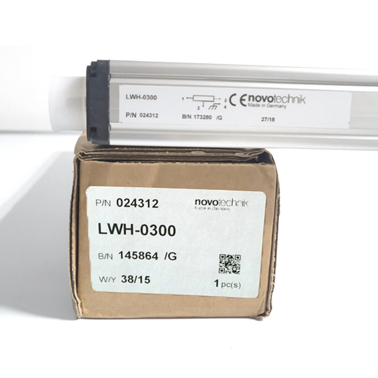 in Box Novotechnik Linear Transducer LWH-0300/LWH 300 LWH0300/LWH300 NiB 1PC