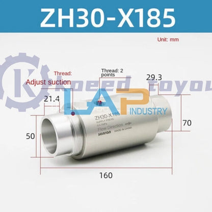 Conveyor ZH30-X185 Pneumatic Vacuum Conveyor Generator Air Amplifier Feeder～