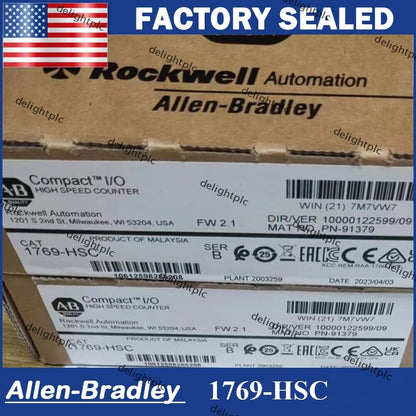 New Factory Sealed AB 1769-HSC CompactLogix High-Speed Module 1769HSC - COMPACTLOGIX