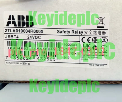 1PCS ABB 2TLA010004R0000 JSBT4 24VDC Safety Relay Fast shipment #k