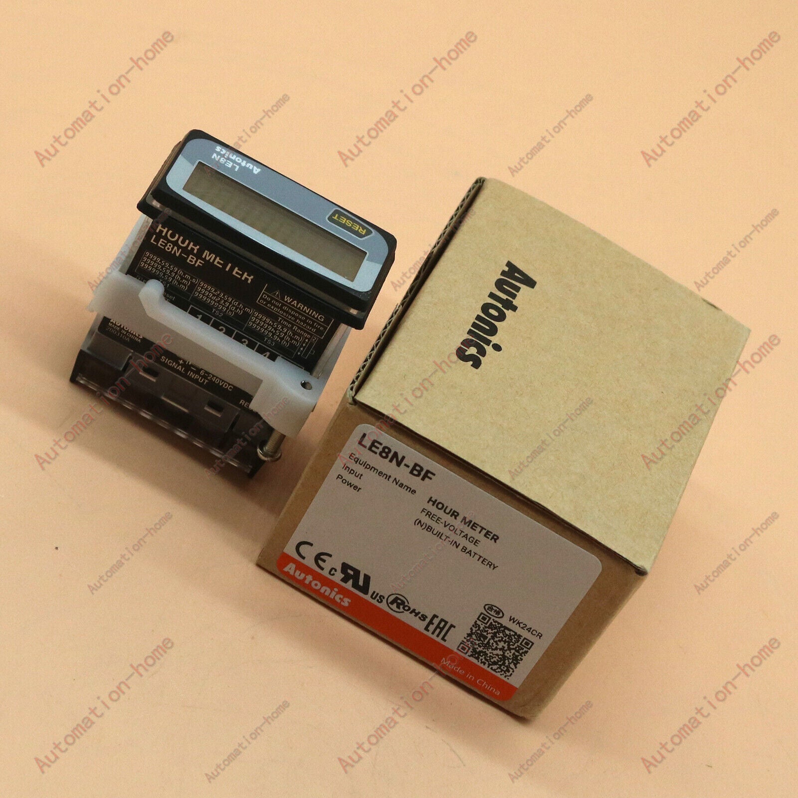 1PC LCD Digital Timer Indicator LE8N-BF - AUTONICS