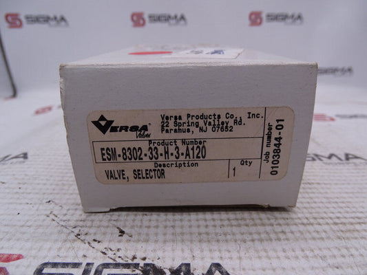 ES-8302-22-CB-H-3-A120 VALVE - Versas Valve - VERSAS VALVES