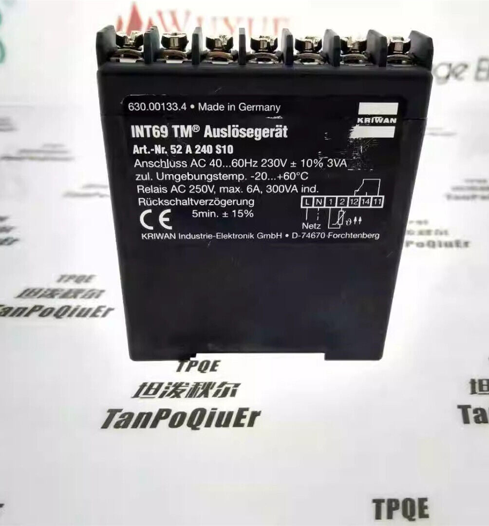 new 1pc KRIWAN INT69 TM 52A240 S10 compressor protection module