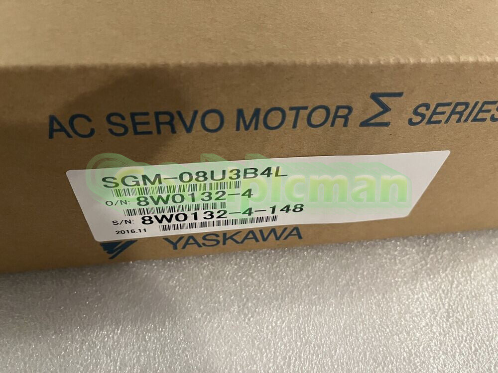 Yaskawa Electric Motor SGM-08U3B4L in stock with 12 Months Warranty