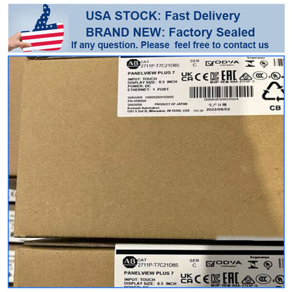 Allen-Bradley Allen-Bradley 2711P-T7C21D8S HMI Panelview Plus 7 Terminal Panel Mount industrial panel - ALLEN-BRADLEY