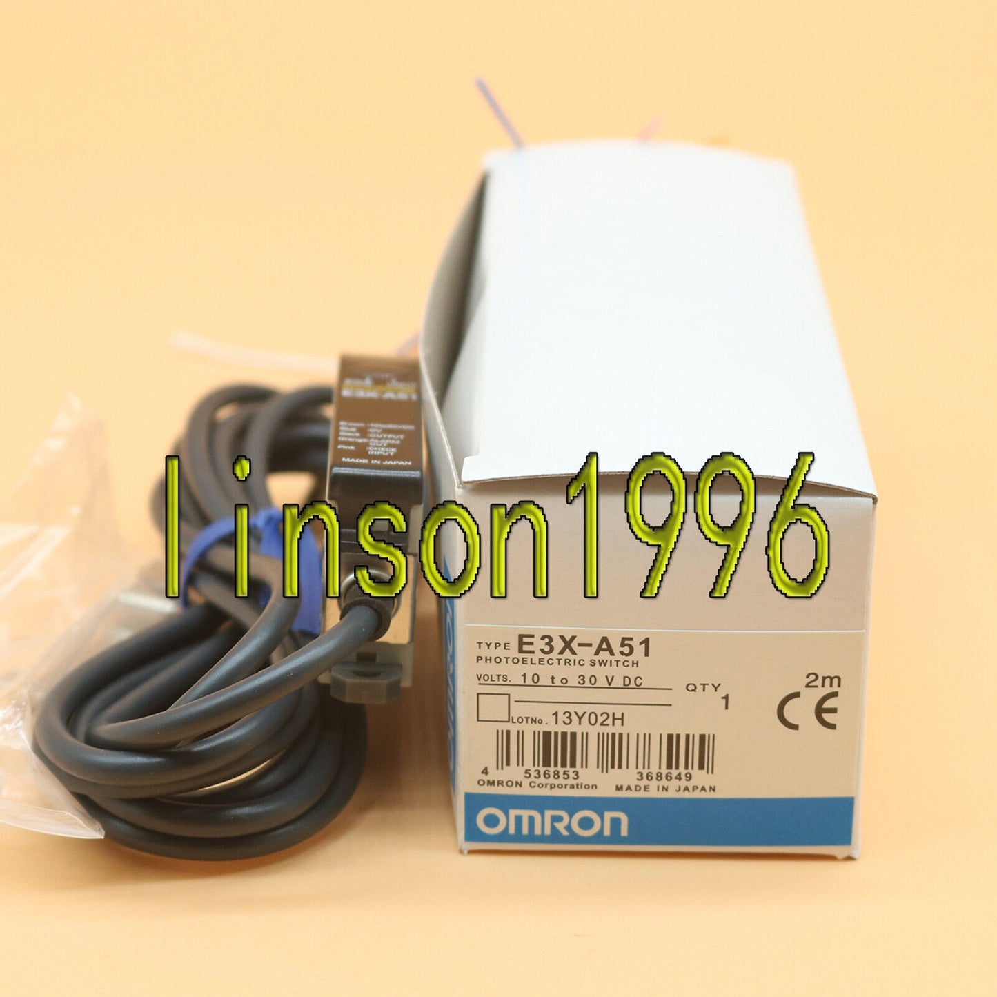 Omron Photoelectric Switch E3X-A51 - OMRON