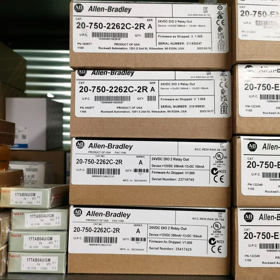 New AB 20-750-2262C-2R Powerflex 750 24V DC IO Option Module - POWERFLEX