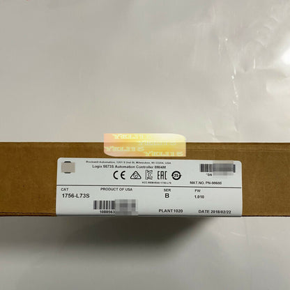 new 1PC IN BOX 1756-L73S SER B GuardLogix Processor Module FAST SHIP - GUARDLOGIX