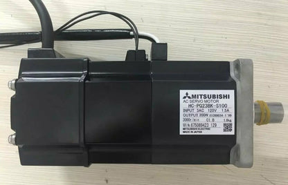 Used Mitsubishi AC Servo Motor HC-PQ23BK-S100 High Performance - MITSUBISHI