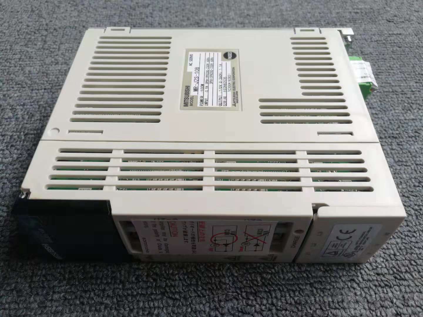 One Mitsubishi MR-J2S-10B AC Servo Driver Amplifier ping