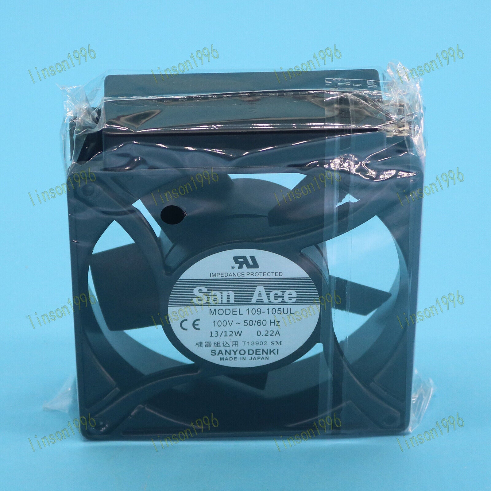 new 1PC  For Sanyo cooling fan 109-105UL 100V fast Sanyo