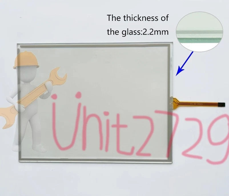 1SET Touch Screen Panel for 2711P-T10C21D8S with Overlay Film 2711P-T10C21D8S