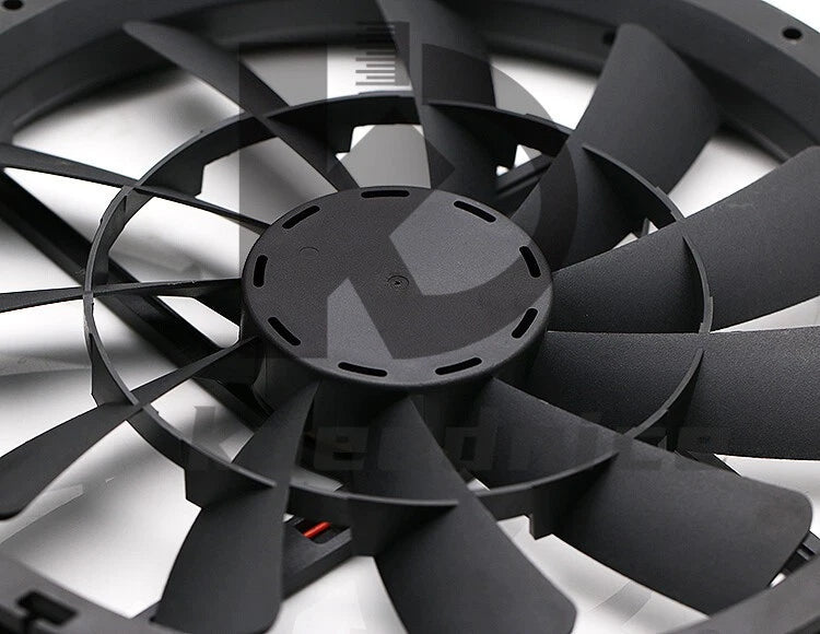 1X Computer Case Cooling Fan 250mm 25cm DC 12V 1200RPM 40DBA 4D 250X30 mm PC