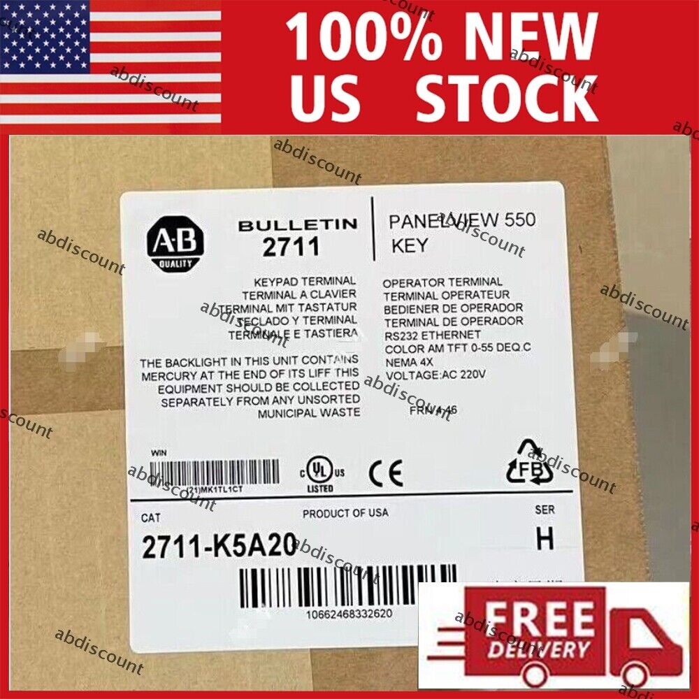 Optimized Title: SER H Allen Bradley FRN 4.46 2711-K5A20 - ALLEN BRADLEY