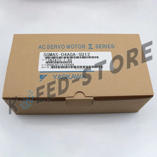 1PCS YASKAWA AC SERVO MOTOR SGMAS-04AGA-SU12