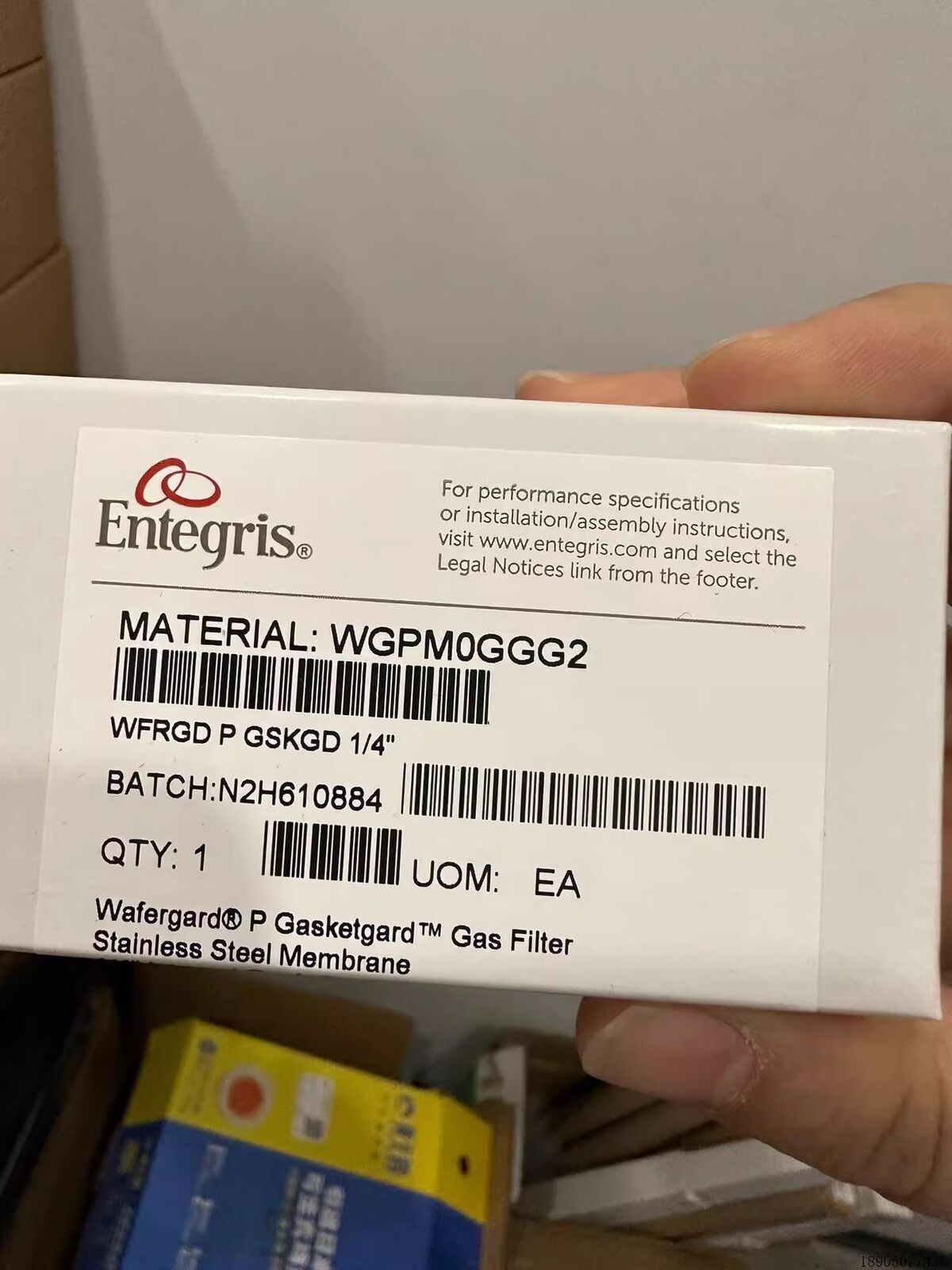 new 1pcs Entegris Gasket Filter WGPMOGGG2 - ENTEGRIS